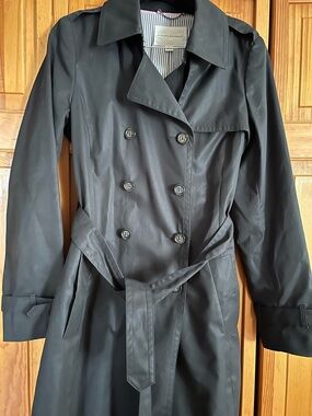 Banana Republic Cotton Double-Breasted Trench Coat